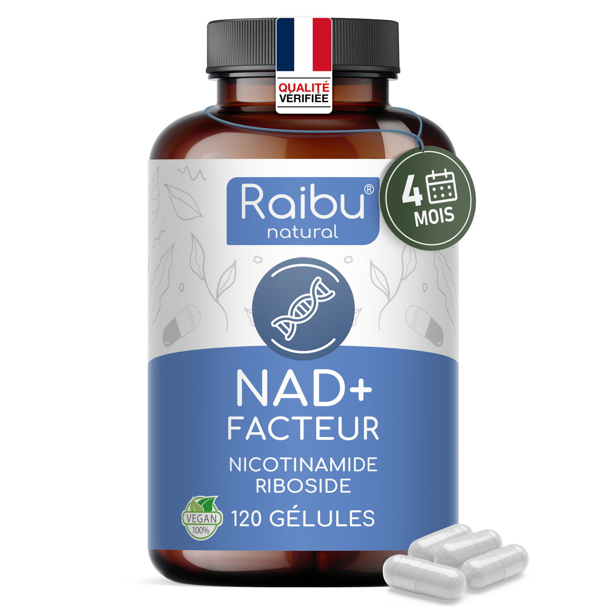 Facteur NAD+ | 120 gélules