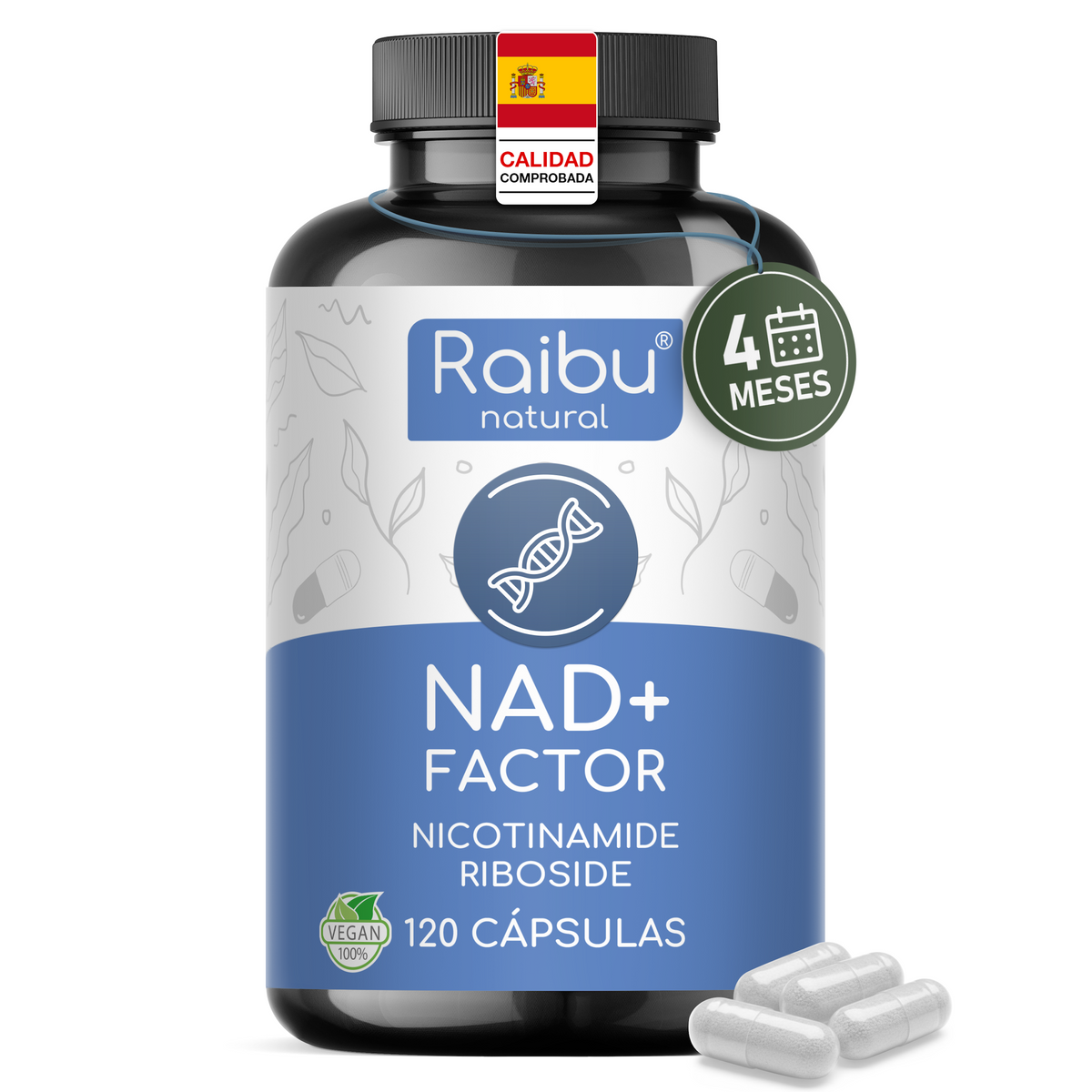 Factor NAD+ | 120 cápsulas