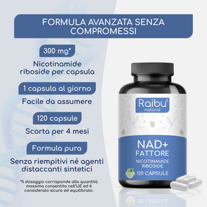 NAD+ Factor | 120 capsules (it)
