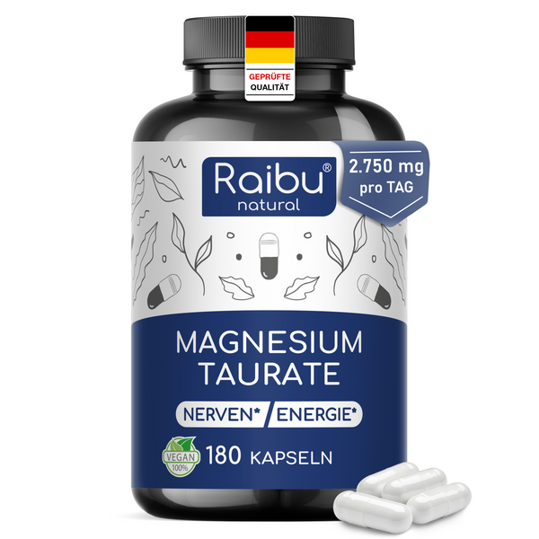 Magnesium-Taurate | 180 capsules (eu)