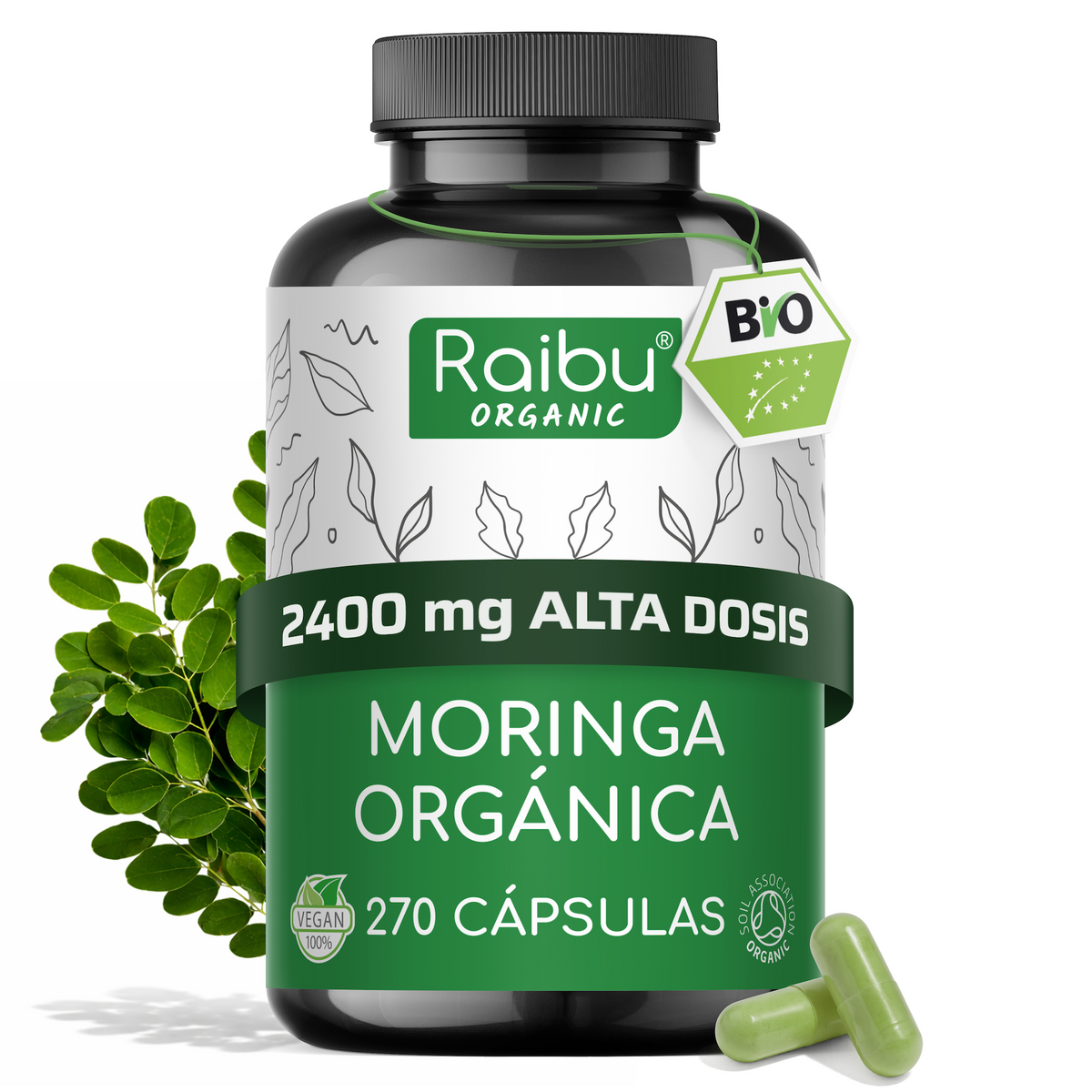 Moringa BIO | 270 gélules 
