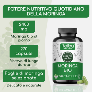 Moringa BIO | 270 capsules (it)