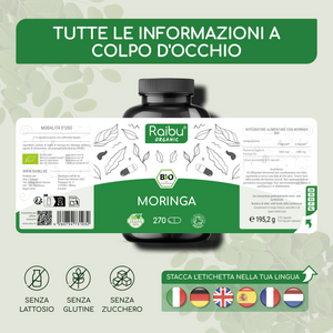 Moringa BIO | 270 capsules (it)