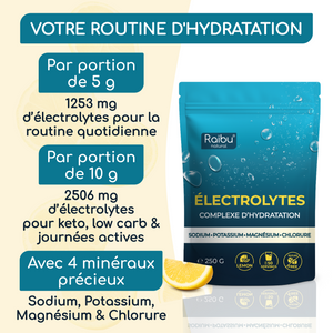 Poudre d'électrolytes | 250 g