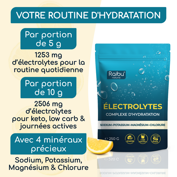 Poudre d'électrolytes | 250 g