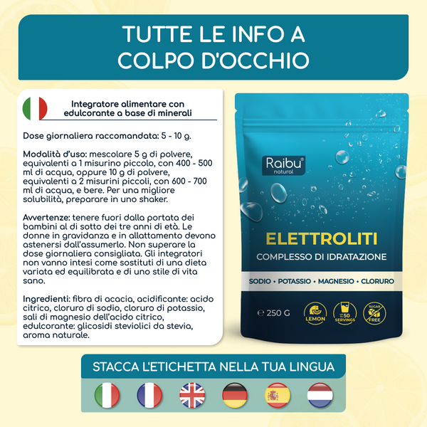 Electrolyte Powder | 250 g (it)