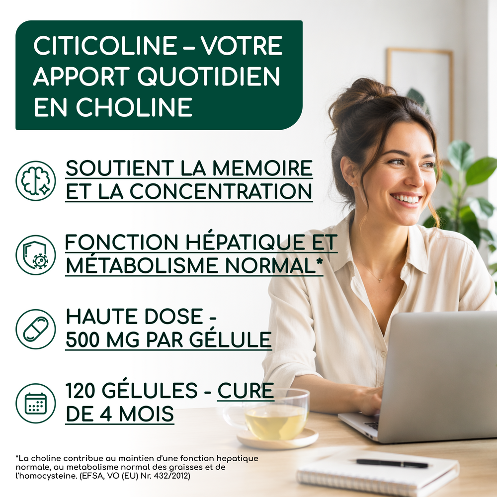 Cholin | 120 capsules (fr)