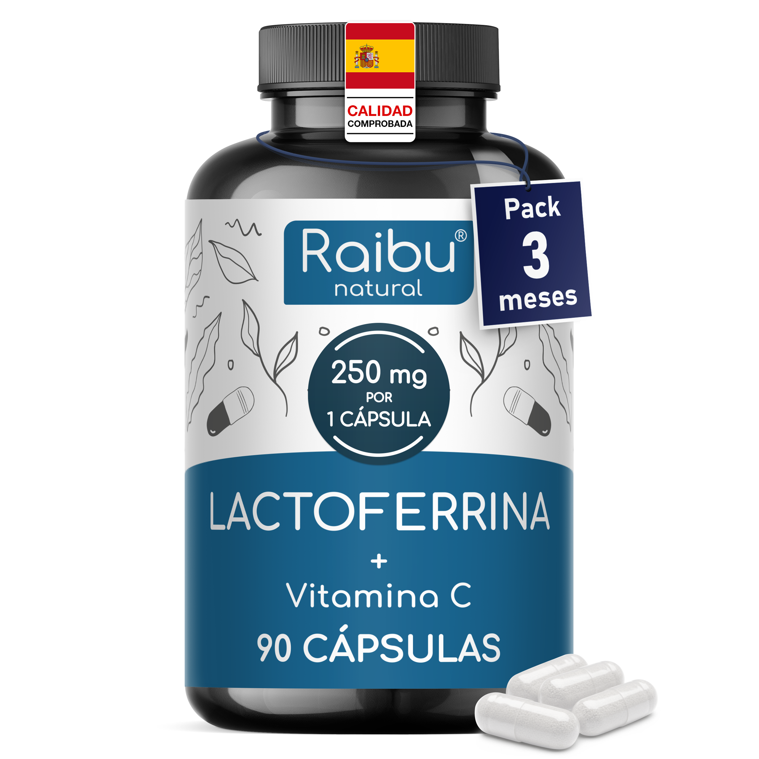 Lactoferrina | 90 cápsulas