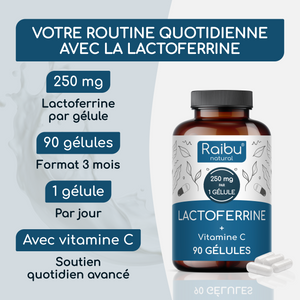 Lactoferrin | 90 capsules (fr)