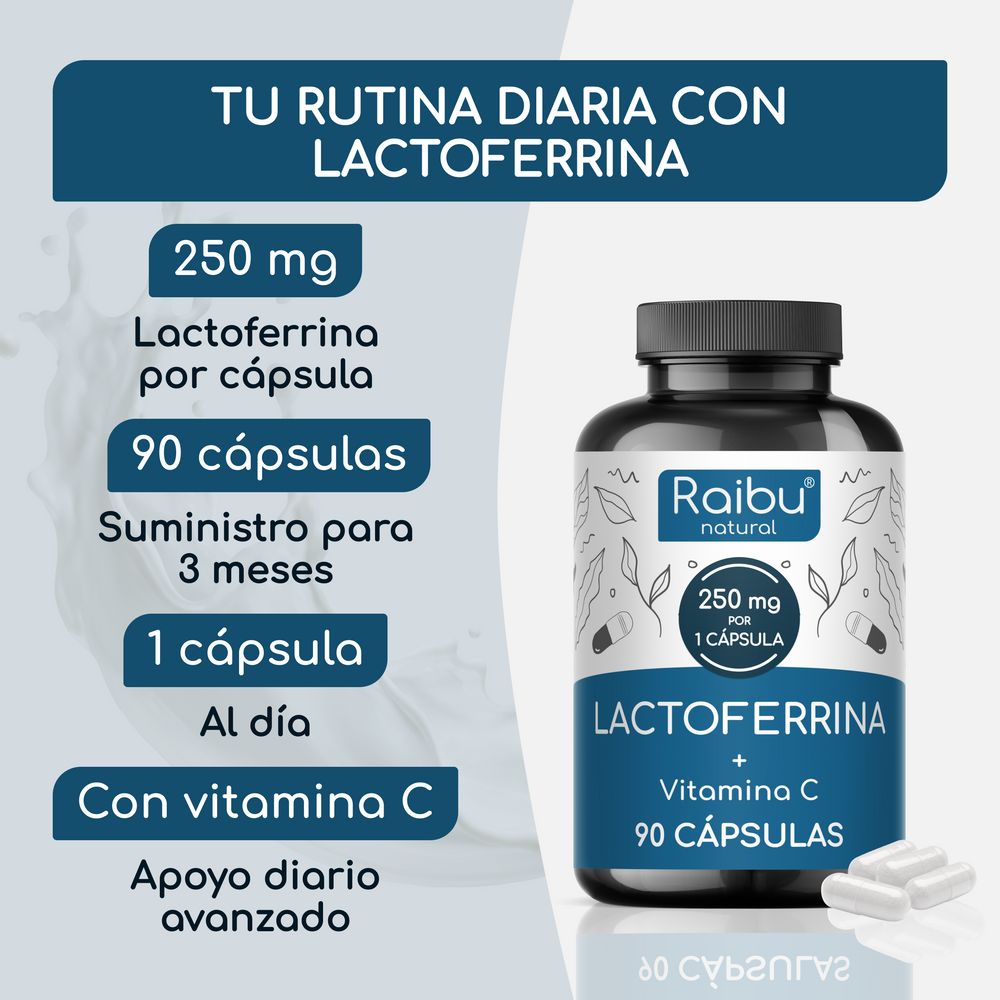 Lactoferrin | 90 capsules (es)