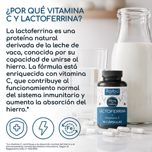 Lactoferrina | 90 cápsulas