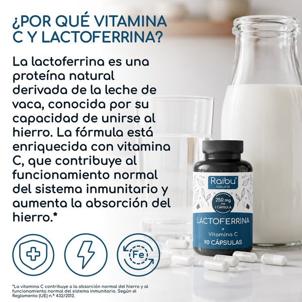 Lactoferrina | 90 cápsulas