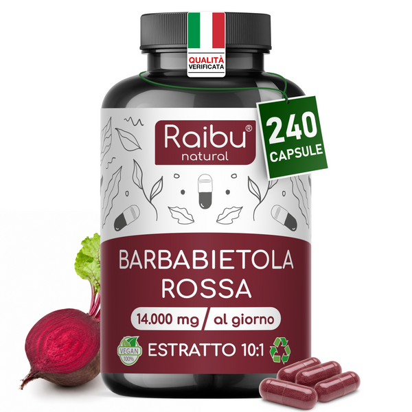 Barbabietola rossa | 240 capsule