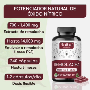 Beetroot | 240 capsules (es)