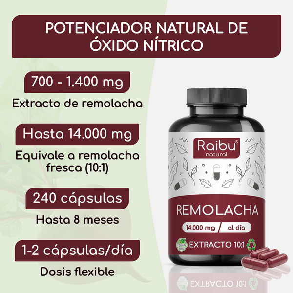 Beetroot | 240 capsules (es)