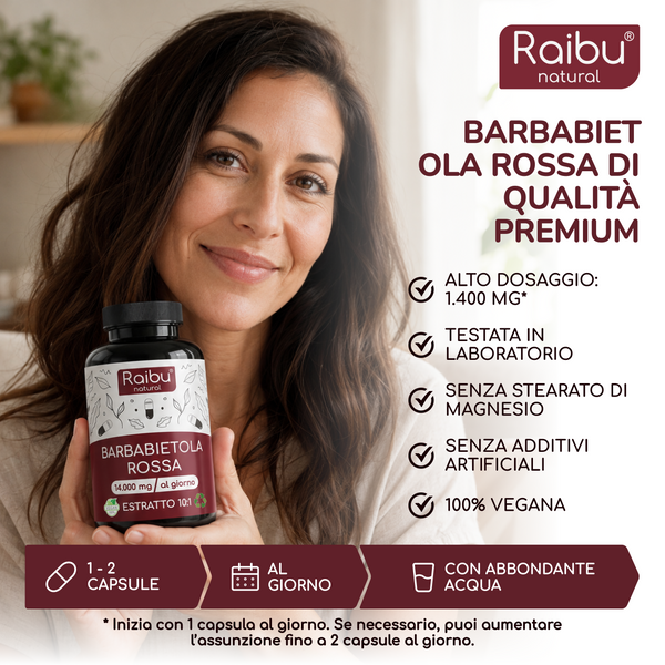 Barbabietola rossa | 240 capsule