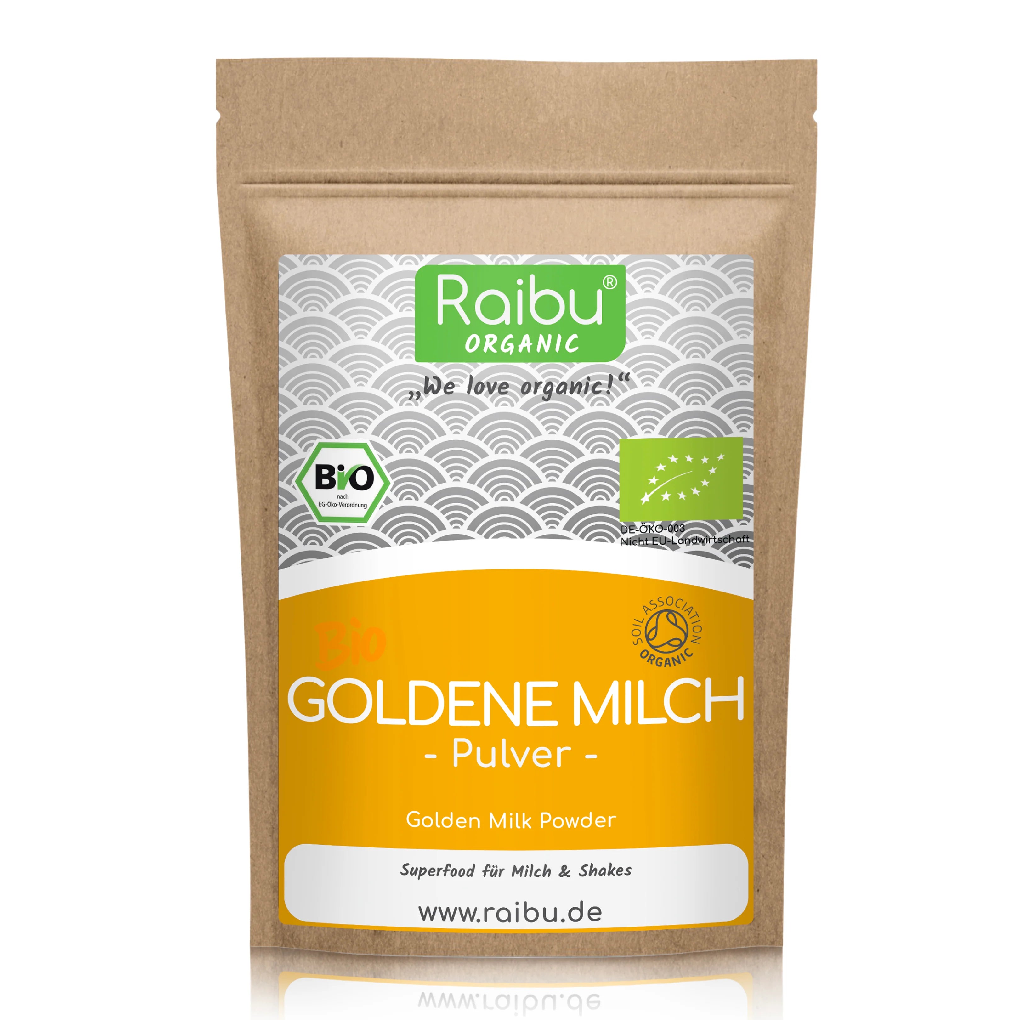 Golden Milk Powder I Ashwagandha Turmeric Latte Mix (eu)