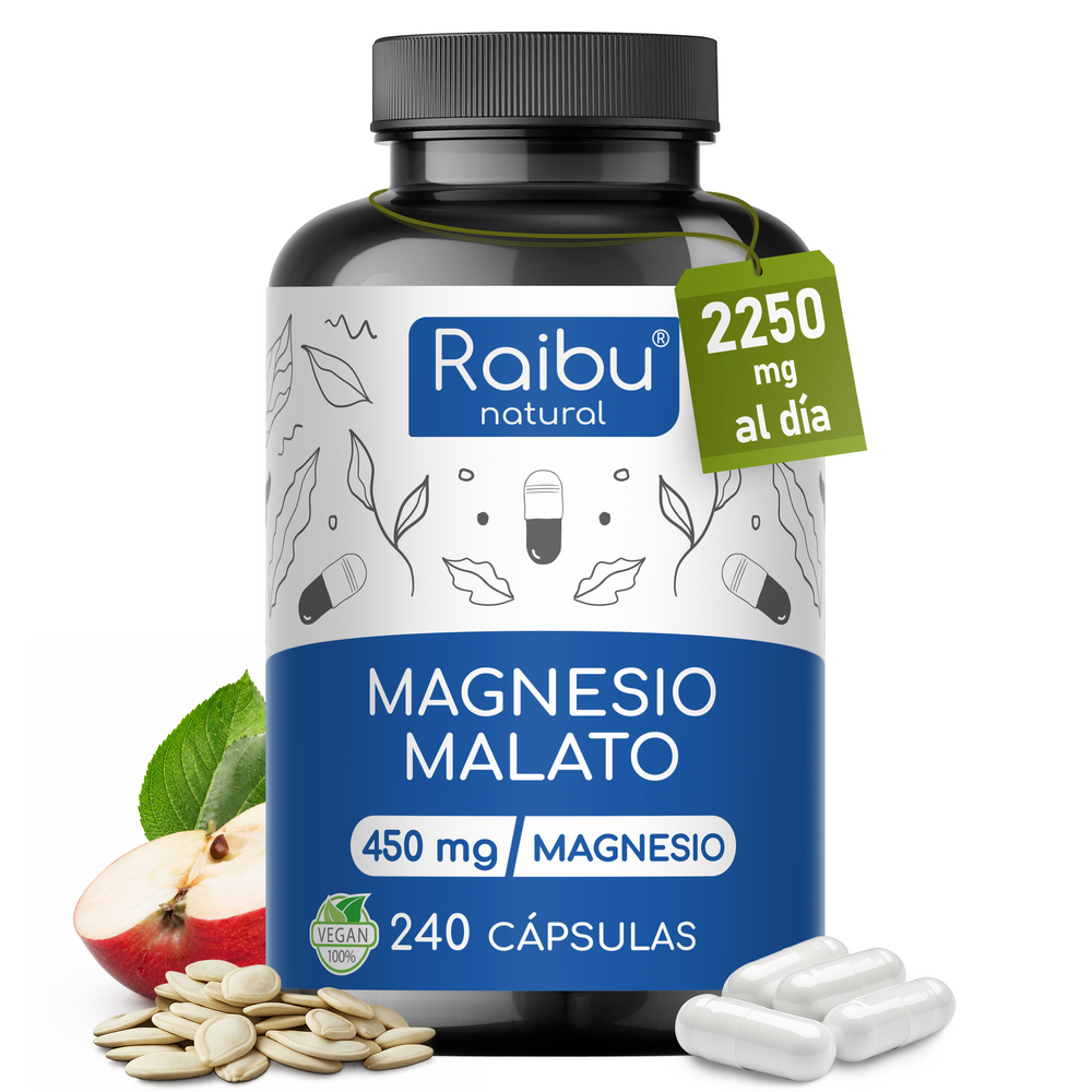 Magnesium Malate | 240 capsules (es)