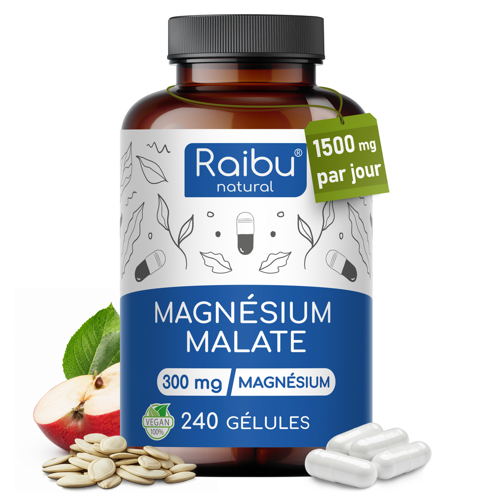 Magnesium Malate | 240 capsules (fr)