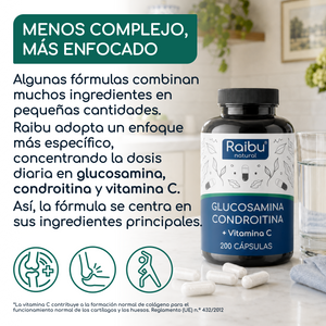 Glucosamina Condroitina | 200 cápsulas