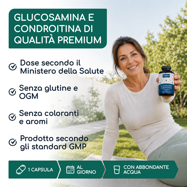 Glucosamine Chondroitin | 200 capsules (it)