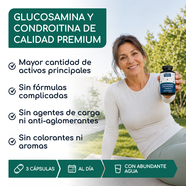 Glucosamina Condroitina | 200 cápsulas