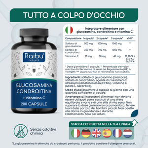 Glucosamine Chondroitin | 200 capsules (it)