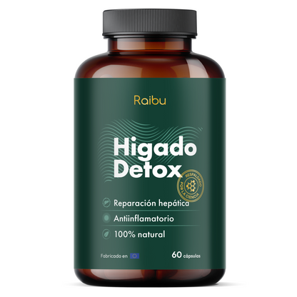 Detox Hepático | Soporte Avanzado para el Bienestar Hepático | 60 Cápsulas