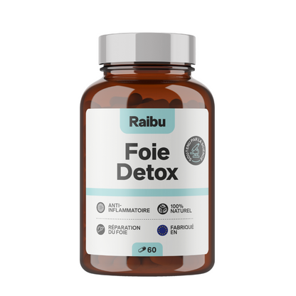 Détox Foie | Soutien Avancé pour la Santé du Foie | 60 Capsules