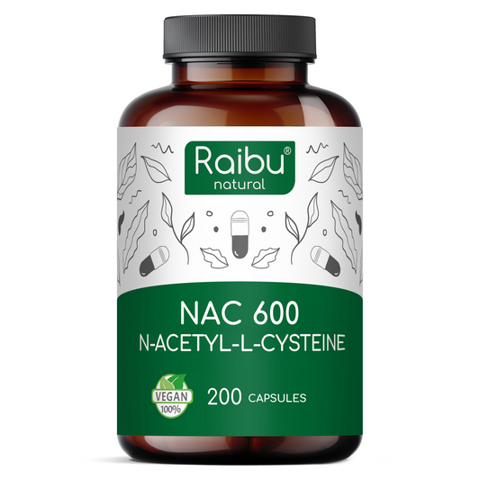 NAC (N-Acetyl-Cystein) 600 | 200 Cap. (eu)