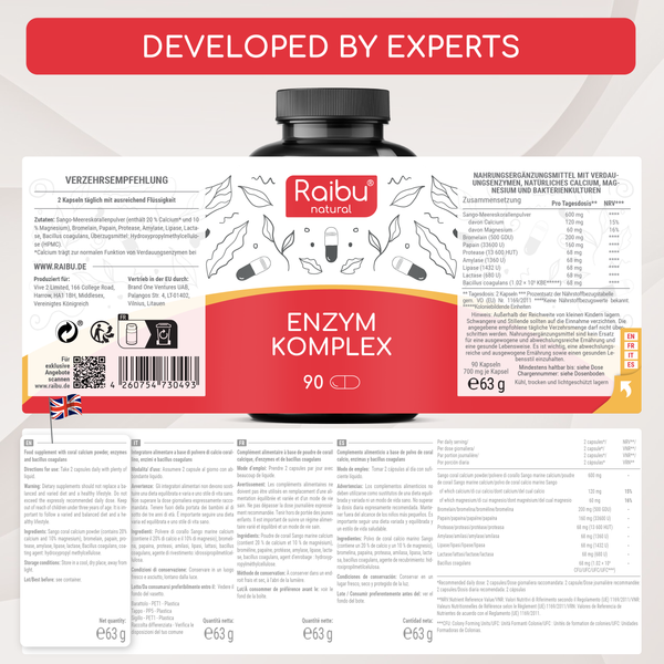 Enzym Komplex | 90 Cap (uk)