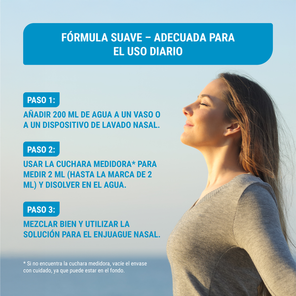 Sale per risciacqui nasali per docce nasali
