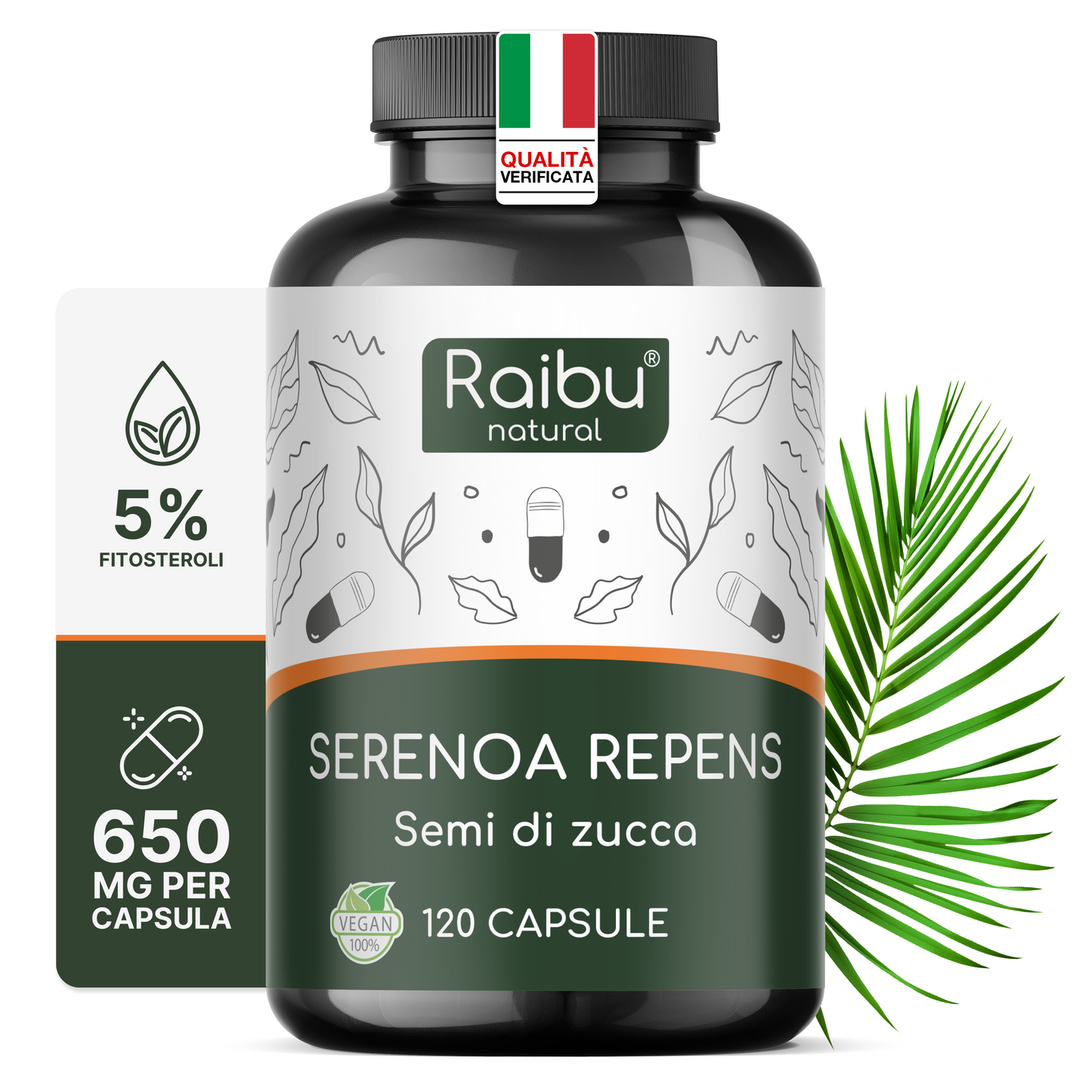 Saw Palmetto | 120 Cápsulas