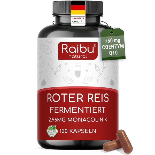 Red Rice Yeast | 120 Capsules (eu)