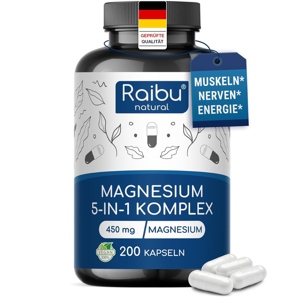 Magnesium-Complex | 200 capsules (eu)