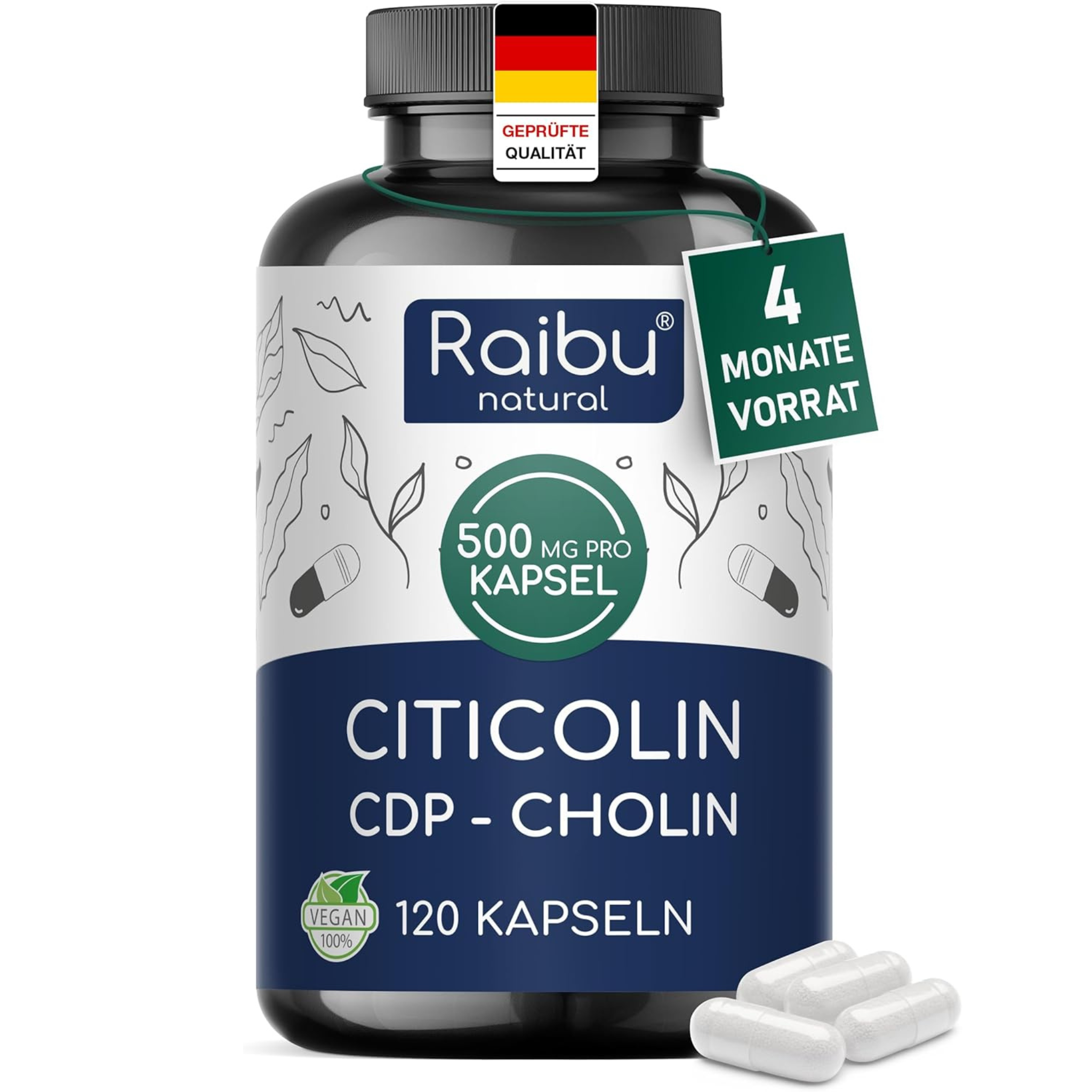 Cholin | 120 capsules (eu)