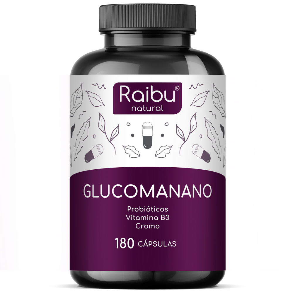 Glucomanano | 180 cápsulas