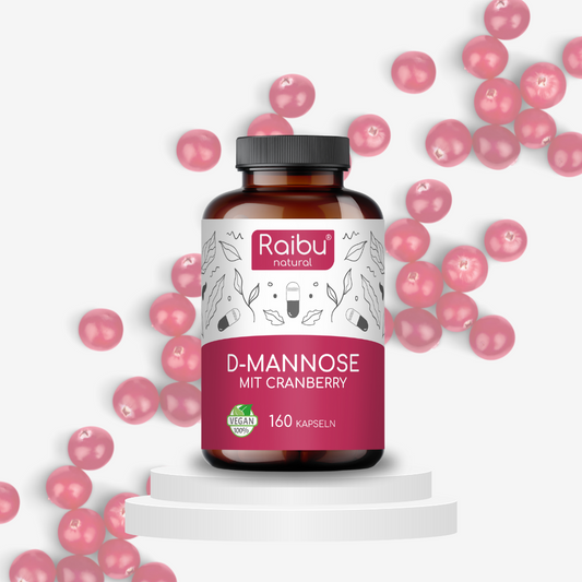 D-Mannose à la canneberge | 160 Cap. 